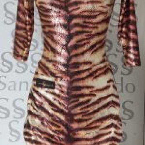 Vestido baile deportivo latinos