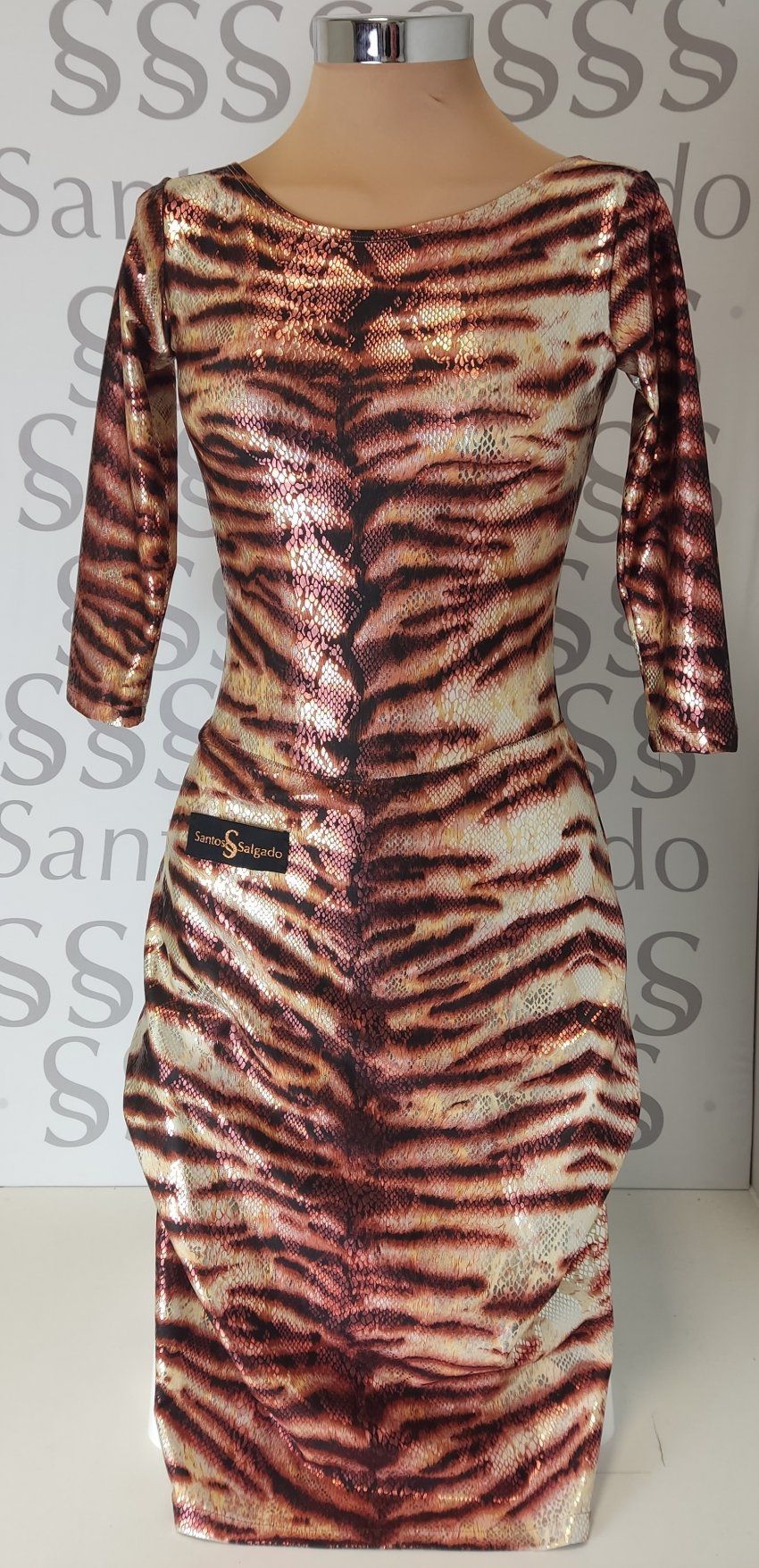 Vestido baile deportivo latinos