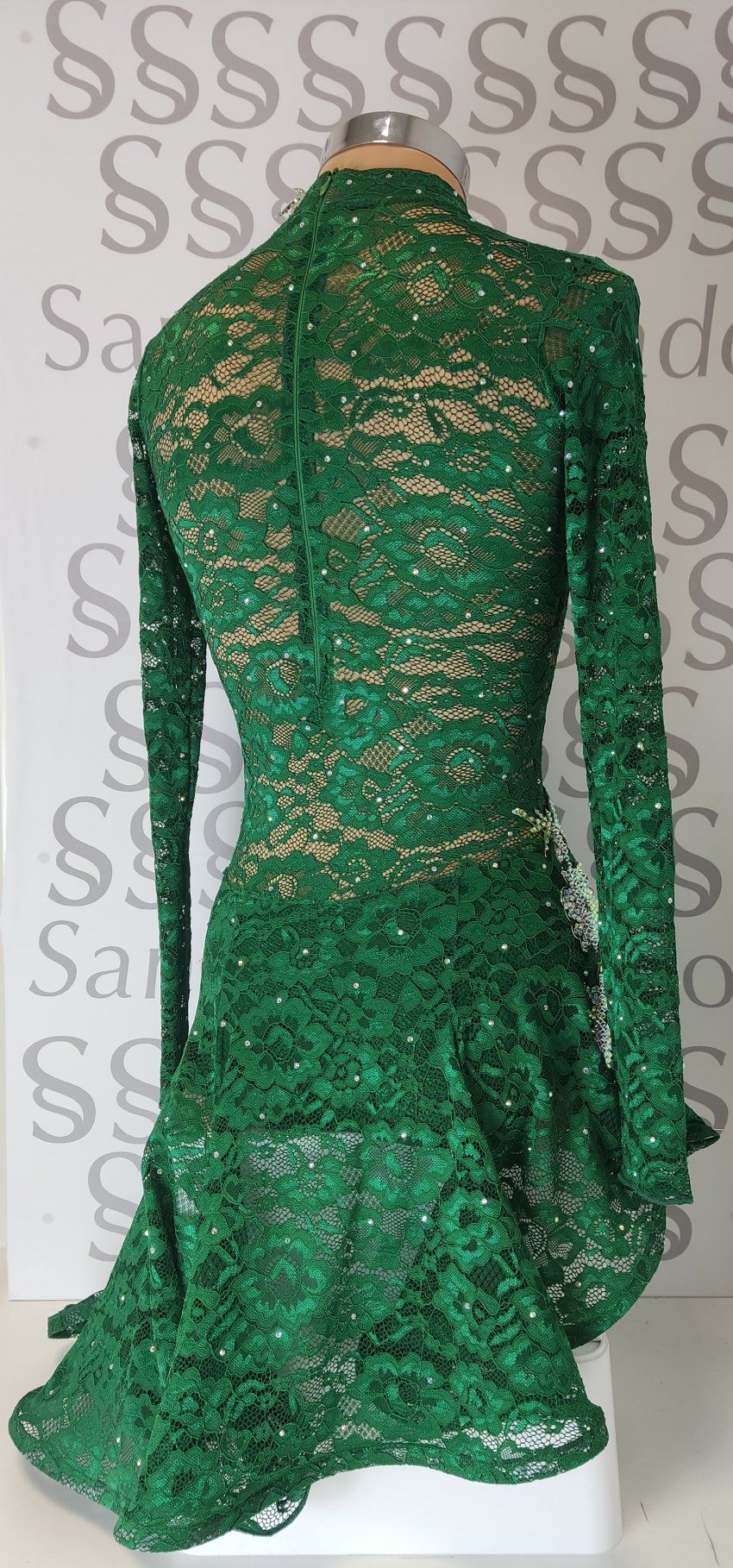 Vestido baile deportivo latinos