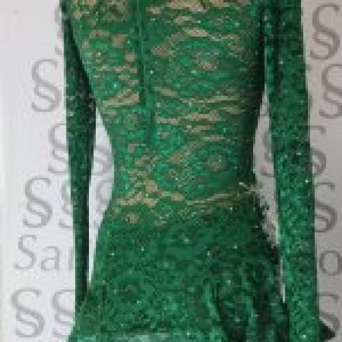 Vestido baile deportivo latinos