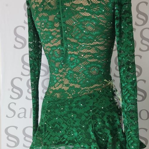 Vestido baile deportivo latinos